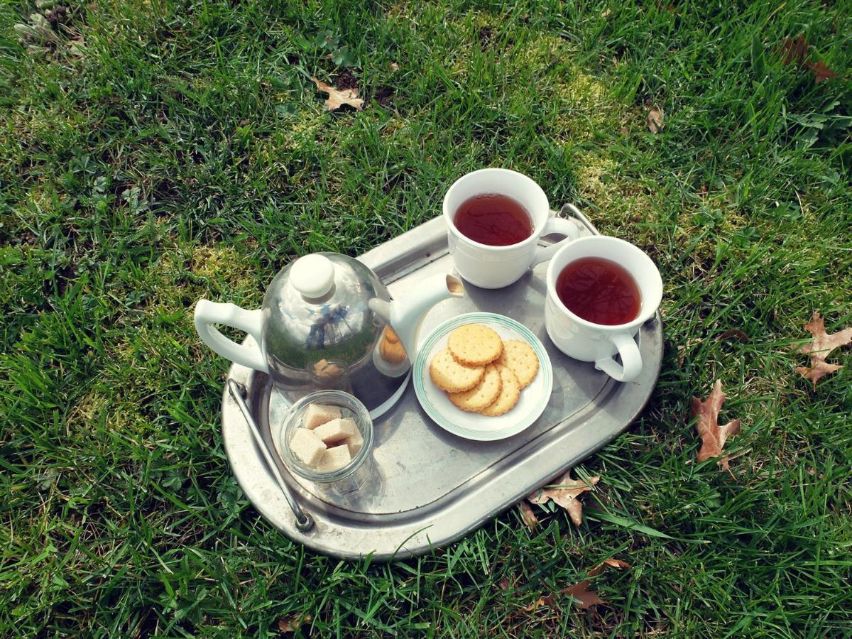 Le The Au Jardin Bed & Breakfast Saint-Julien-de-Civry Екстериор снимка
